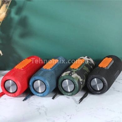 Колонка Bluetooth з функцією speakerphone з радіо TG341 Зелений камуфляж