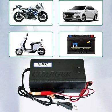 Зарядний пристрій для акумуляторів BATTERY CHARGER 5A MA-1205 Чорний