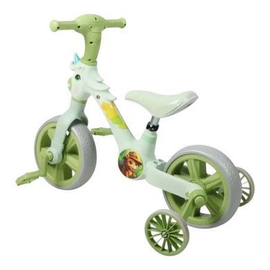 Велосипед дитячий зі страхувальними колесами знімними Best Trike JM-1071-9 Салатовий