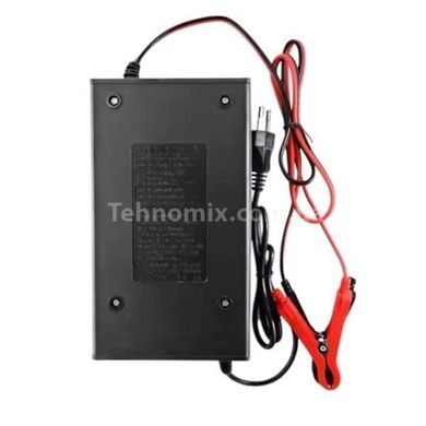 Зарядное устройство с зажимами LiitoKala 29.2V10A+EU+Clip Черное