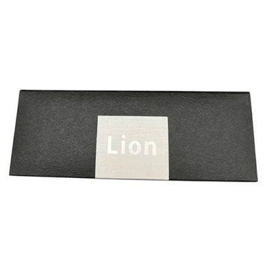 Ручка шариковая металлическая в подарочном футляре Lion 100 Черная с серым