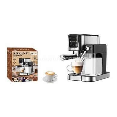 Кофемашина со стимером 3в1 Sokany 1350Вт SK-04027