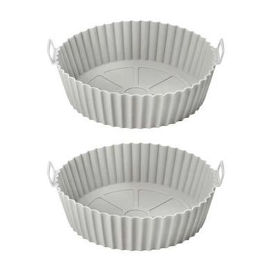 Форма силиконовая для воздушной фритюрницы Food Grade Silica Серая