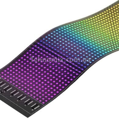 Гнучка LED-панель із запрограмованою анімацією Оченята 16*96 LED 595*120 мм з пультом АРР Matrix Panel