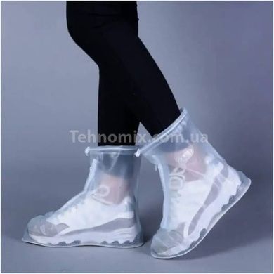 Чехлы-бахилы от дождя COVER FOR RAIN SHOES Белые XXL