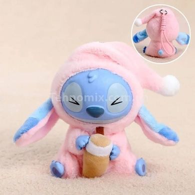 Игрушка-брелок СТИЧ СЮРПРИЗ 17см в коробке Stitch Pop Mart Рандомный персонаж,7 возможных вариантов