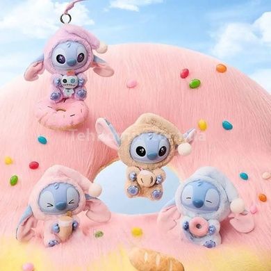 Игрушка-брелок СТИЧ СЮРПРИЗ 17см в коробке Stitch Pop Mart Рандомный персонаж,7 возможных вариантов