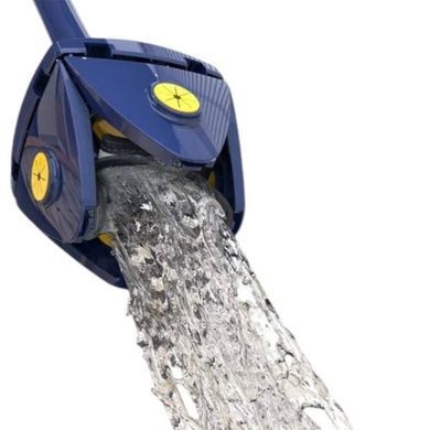 Насадка-запаска сменная для квадратной швабры Spin Mop 24х24см Серая