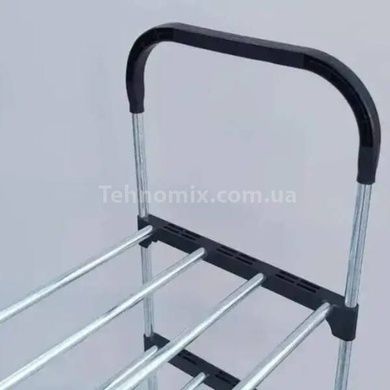 УЦЕНКА! Стеллаж для хранения обуви 8 полок Shoe rack XL-855 Черная