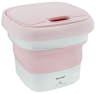 Складная стиральная машина Maxtop Silicon Washing Machine Розовая