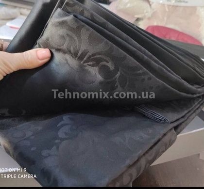 Постельное белье Irina home Siyah Жаккард Хлопок Евро размер (4 наволочки)