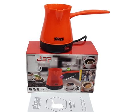 DSP Professional KA3027 электрическая турка (Кофеварка) Оранжевая