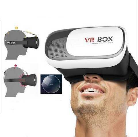 3D очки шлем виртуальной реальности для телефона смартфона VR BOX