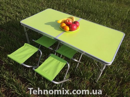 Набор складной стол и стулья для пикника недорого