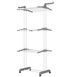 Сушилка для белья Garment rack with wheels № K12-120 Серая