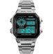 Годинник чоловічий тактичний Skmei Ripple Silver 1335S