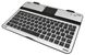 Беспроводная клавиатура с bluetooth для планшета 10" Silver