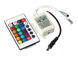 Контролер та пульт для світлодіодної стрічки LED RGB+