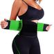 Пояс для схуднення Hot Shapers Power Belt Чорний з зеленим XXL