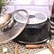 Кастрюля круглая с крышкой 6,63л 28см Top Kitchen TК00053 Черная
