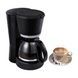 Кофеварка капельная со стекляной колбой 600Вт Silver Love WJ-900B MA724 Черная