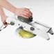Тёрка-овощерезка с 18 сменными насадками MULTIFUNCTIONAL MANDOLIN SLICER A43 Белая с серым