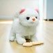 Интерактивный питомец с движениями и звуками Котик с кормушкой и аксессуарами МС 1070 Белый