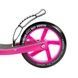 Самокат двухколесный с алюминиевым тормозом R-21071 Best Scooter Черный с розовым