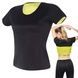 Женская футболка для похудения 4XL Hot Shapers Черная