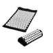Акупунктурний масажний килимок Acupressure Mat Bed or of Nails Чорний