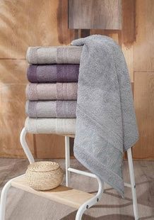 Рушники Pupilla Kristal 50х90 Бамбук набір 6шт