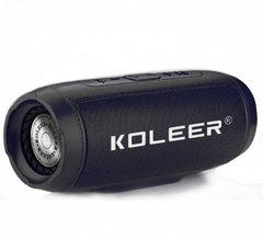 Портативна колонка Bluetooth Koleer S1000 Чорна