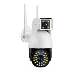 Камера відеоспостереження вулична подвійна 3+3mp DUAL CAMERA P12 WIFI IP 360 V380PRO