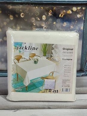 Скатертина водовідштовхувальна Jackline PVC JTD139 160х220см Поліестер