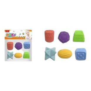 Набор сенсорных игрушек 6шт Baby Rattles 508-308