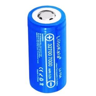 Акумулятор під паяння 3.2V 7000mAh 32700 LiitoKala Lii-70A-N Синій