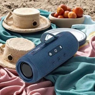 Колонка акумуляторна Bluetooth FLIP-PY 7 Блакитна