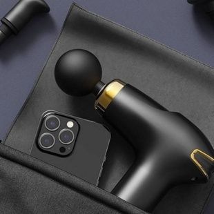 Масажний пістолет Fascial Gun 920 Чорний