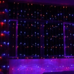 Гірлянда вулична 580 Led 40 метрів зелений шнур Мультик