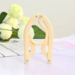 Складная вешалка для одежды Бежевая