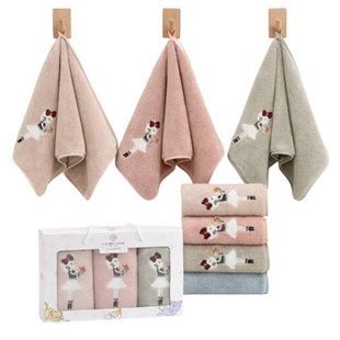 Набор 3 кухонных полотенец из микрофибры 25x50см в коробке Catty