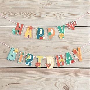 Гирлянда поздравительная Happy Birthdaу 3м h-15см 5-70480 Разноцветная
