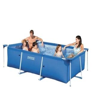 Басейн прямокутний каркасний 260*160*65см 2300л Intex 28271 NP Блакитний