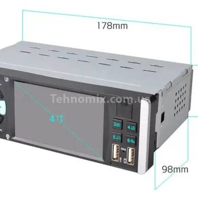 Автомагнітола 4051AI ISO 4,1" 1080P Bluetooth USB/SD