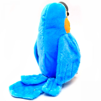 Интерактивная игрушка Говорящий Попугай - повторюха Голубой
