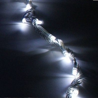 Гірлянда вулична 580 Led 40 метрів зелений шнур Мультик