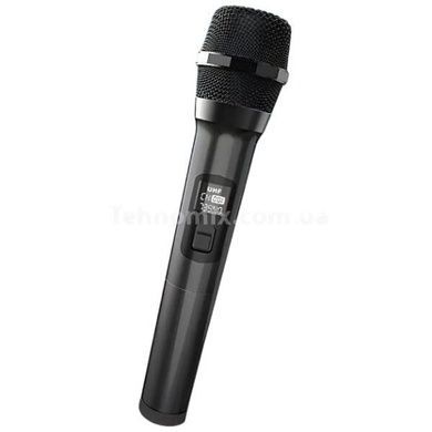 Колонка з мікрофоном акумуляторна 24000 mAh 186х404мм Hopestar H86 180W Сіра