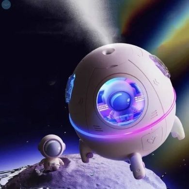Зволожувач повітря Астронавт з підсвічуванням портативний Space Capsule Humidifier