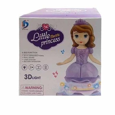 Танцующая кукла Little electric princess Розовая
