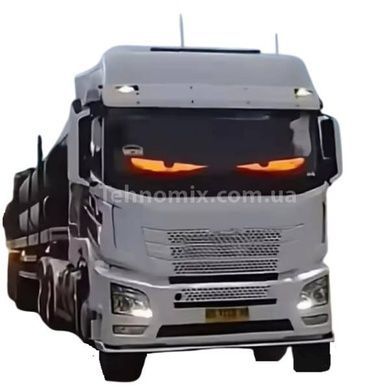 Гибкая LED-панель с запрограммированной анимацией Глазки 16*96 LED 59,5*12 см с пультом АРР Matrix Panel Fullcolor PLUS